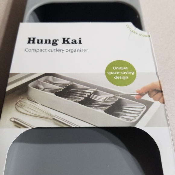 Hung Kai Compact Cutlery Organizer‎ Kitchen Drawer Tray - Picture 9 of 9